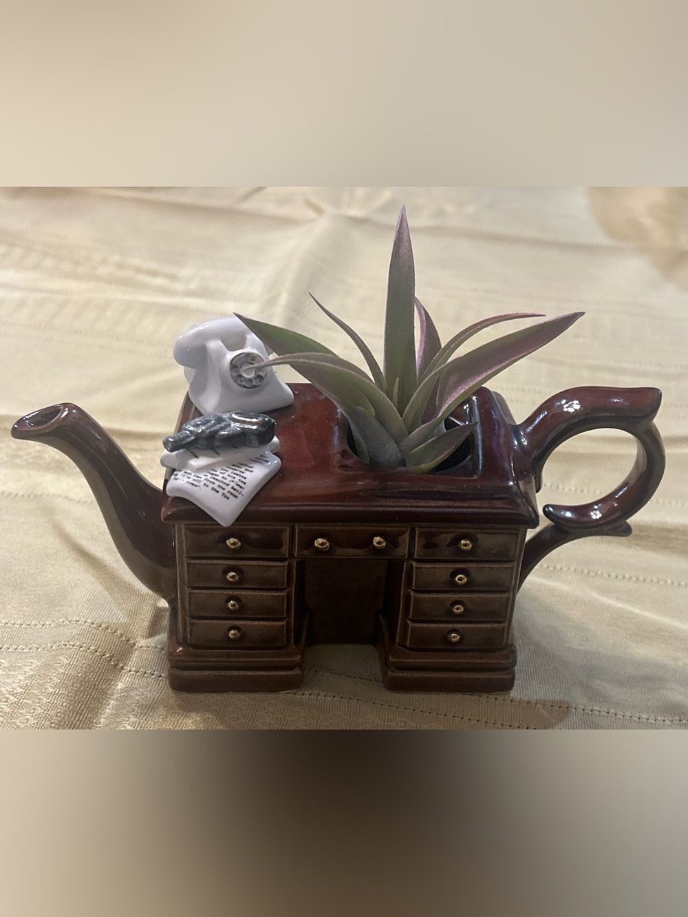 Vintage Paul Cardew Ceramic Teapot Base - Novelty Planter